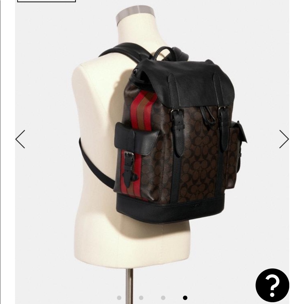 Hudson Coach Backpack In Signature Canvas